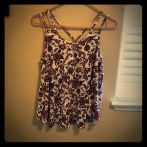 Double strap tank top